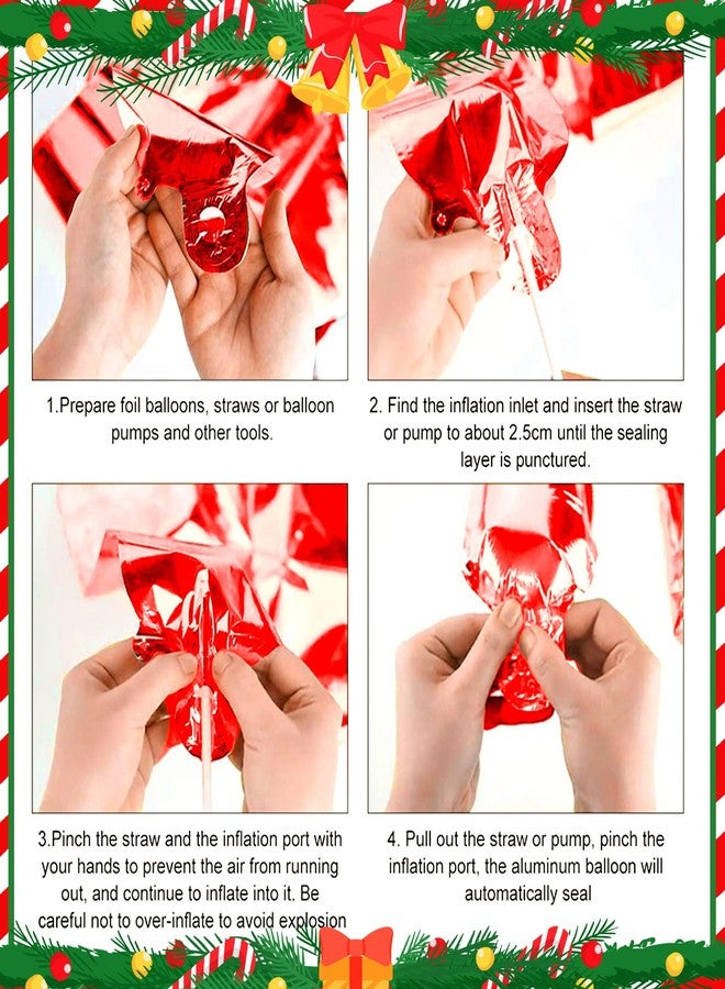 Roaring Good Time 11 PCS Merry Friendsmas Party Decorations Merry Friendsmas Banner Balloons Friends-Themed Christmas Party Garland Bunting Decorations Supplies - Image 3